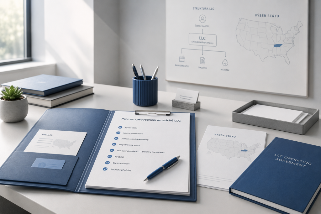 Proces zprovoznění americké LLC